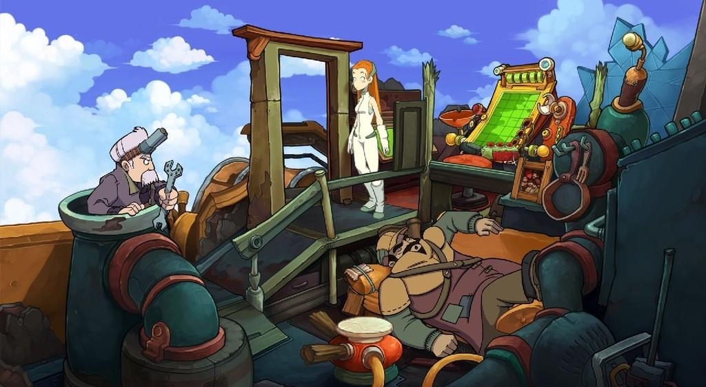 Скриншот из игры Goodbye Deponia под номером 3