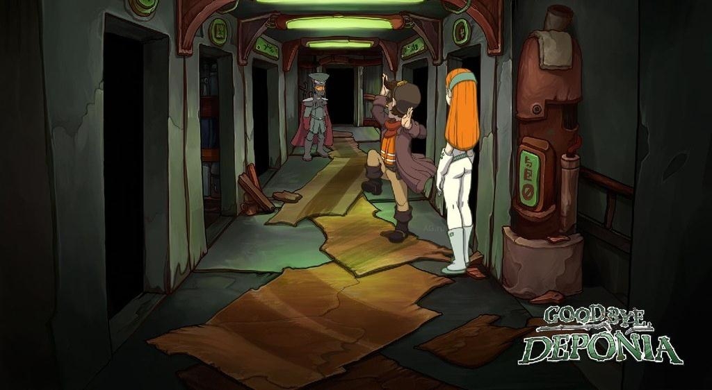 Скриншот из игры Goodbye Deponia под номером 5
