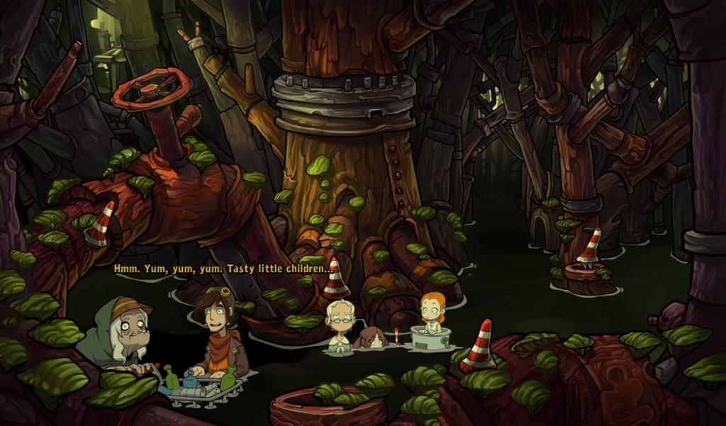 Скриншот из игры Goodbye Deponia под номером 85