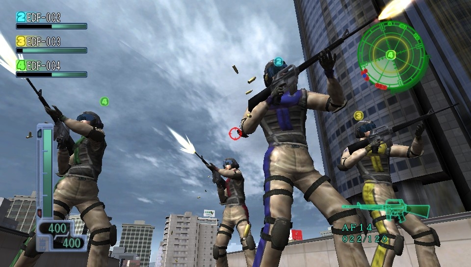 Скриншот из игры Earth Defense Force 2017 Portable под номером 4