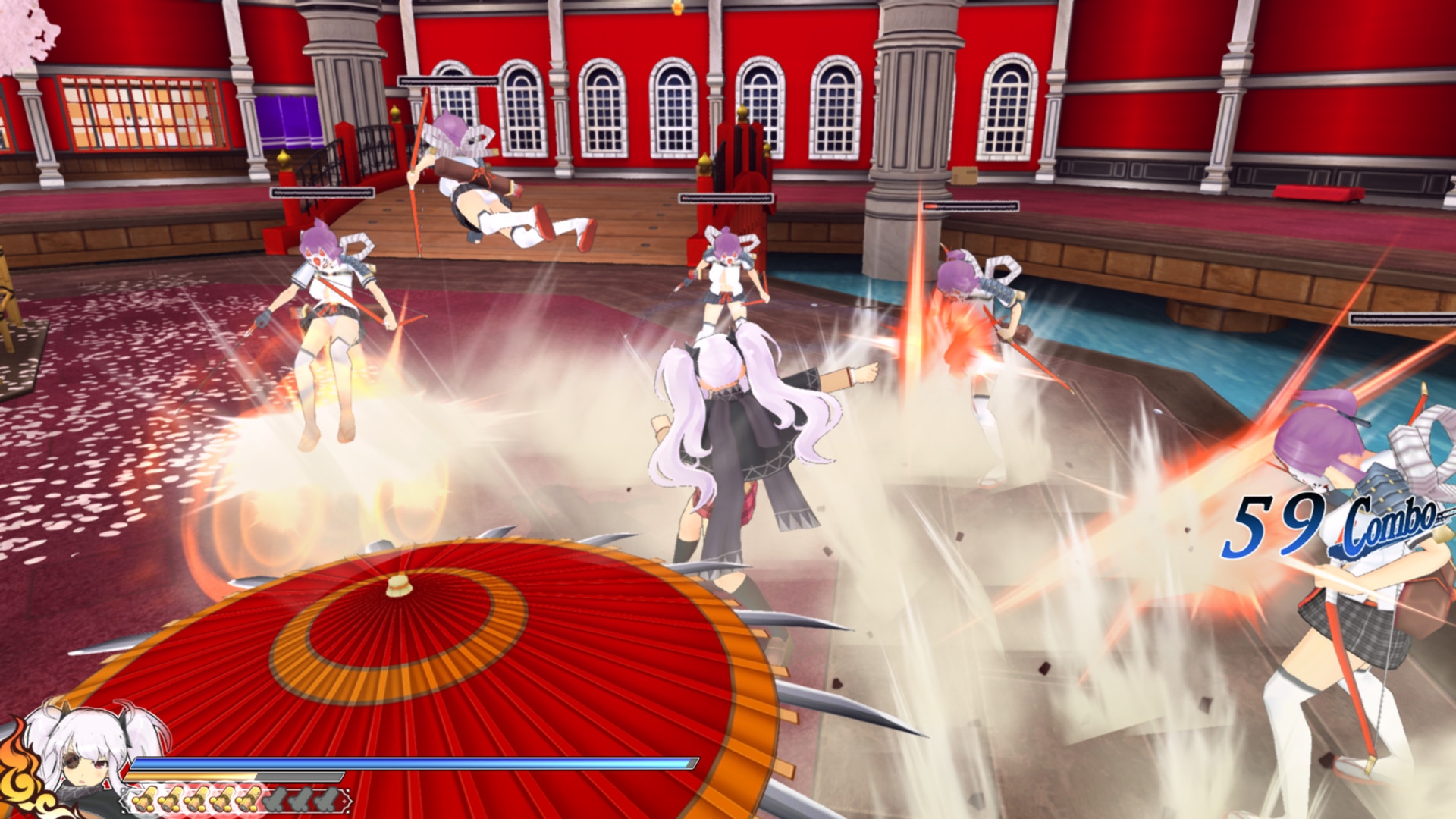 Скриншот из игры Senran Kagura Shinovi Versus под номером 10