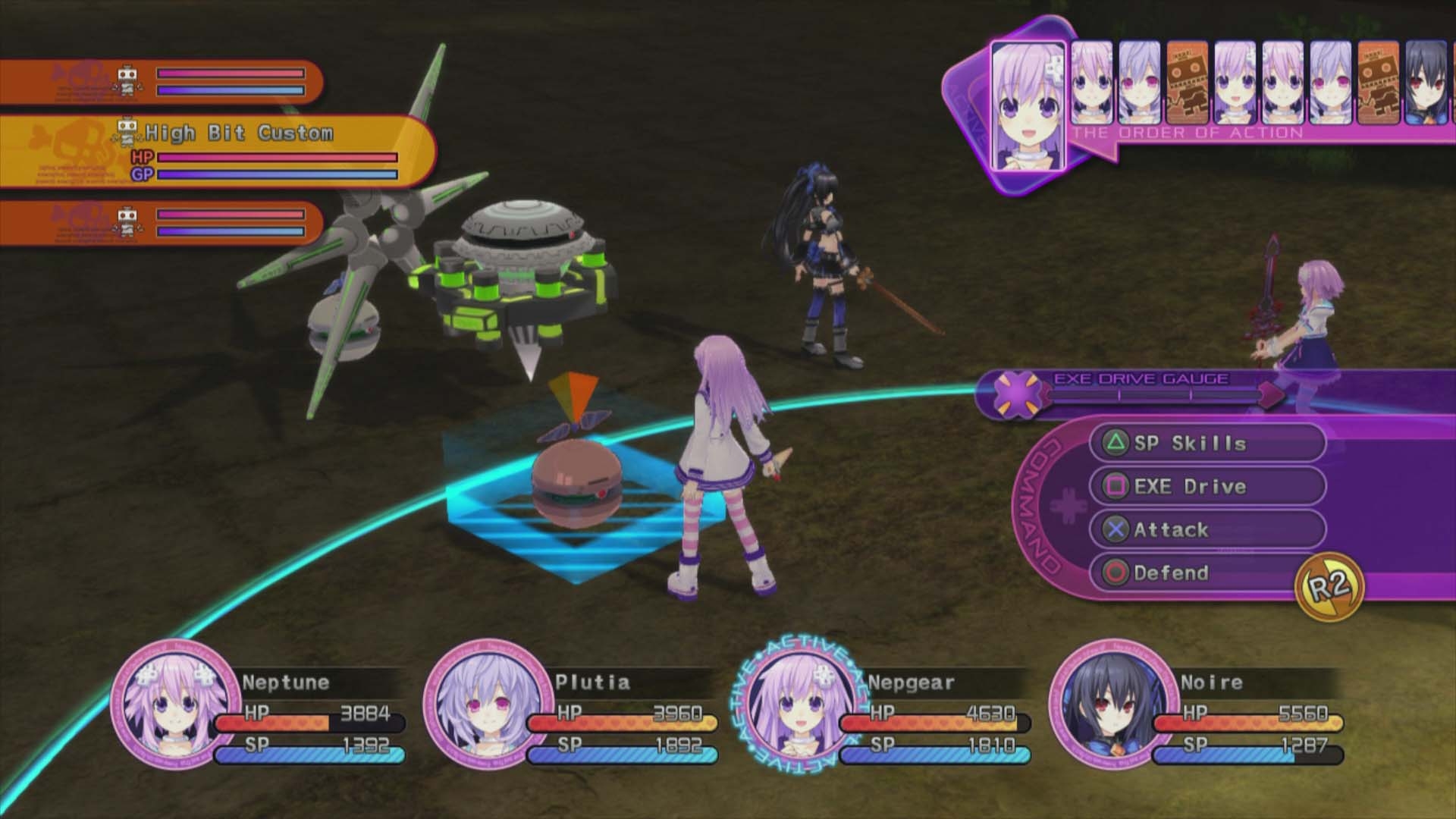 Скриншот из игры Hyperdimension Neptunia Victory под номером 19