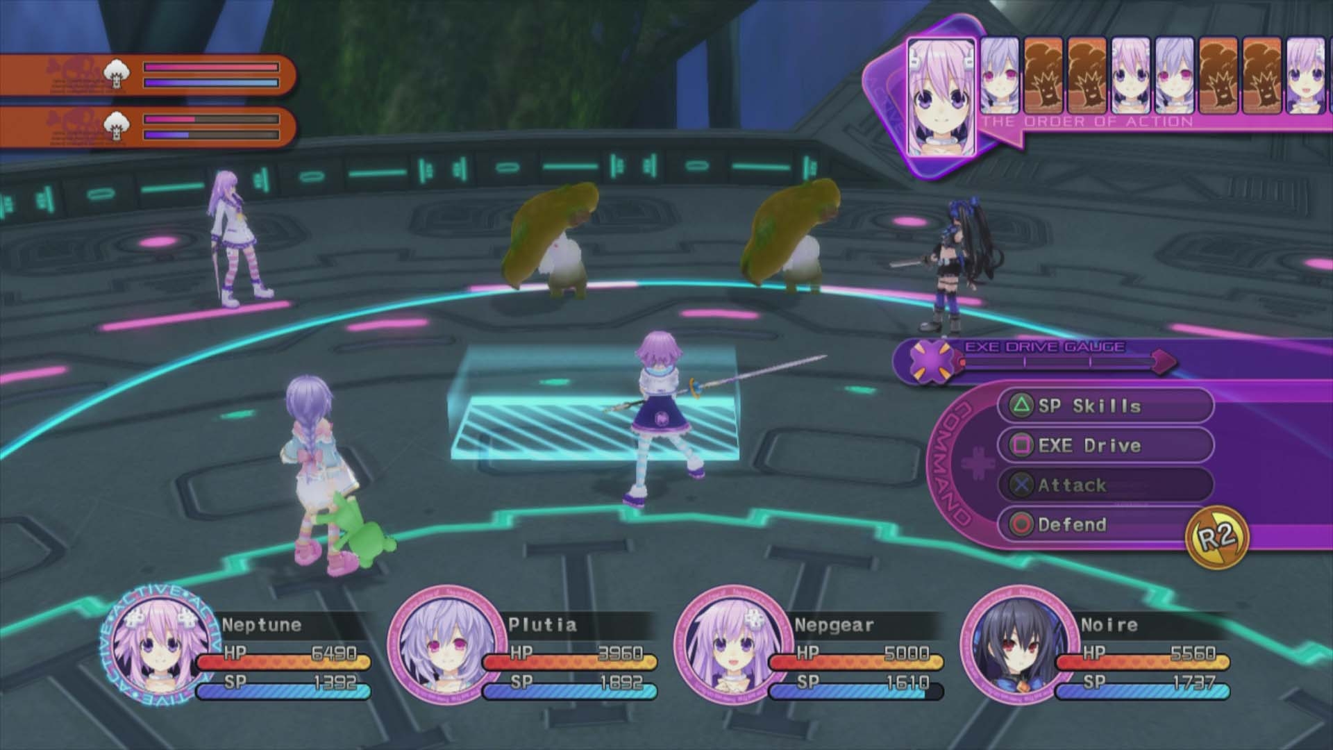 Скриншот из игры Hyperdimension Neptunia Victory под номером 53