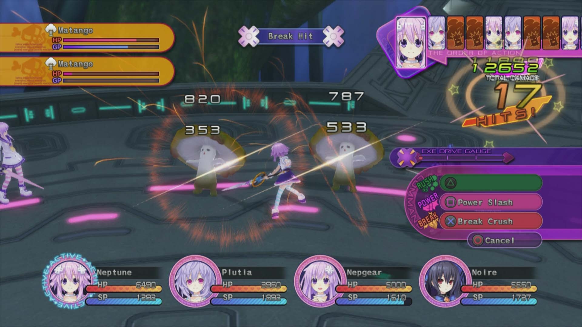 Скриншот из игры Hyperdimension Neptunia Victory под номером 54