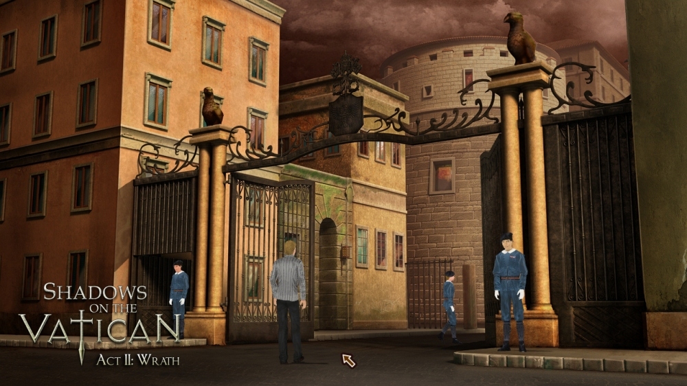 Скриншот из игры Shadows on the Vatican - Act 2: Wrath под номером 3