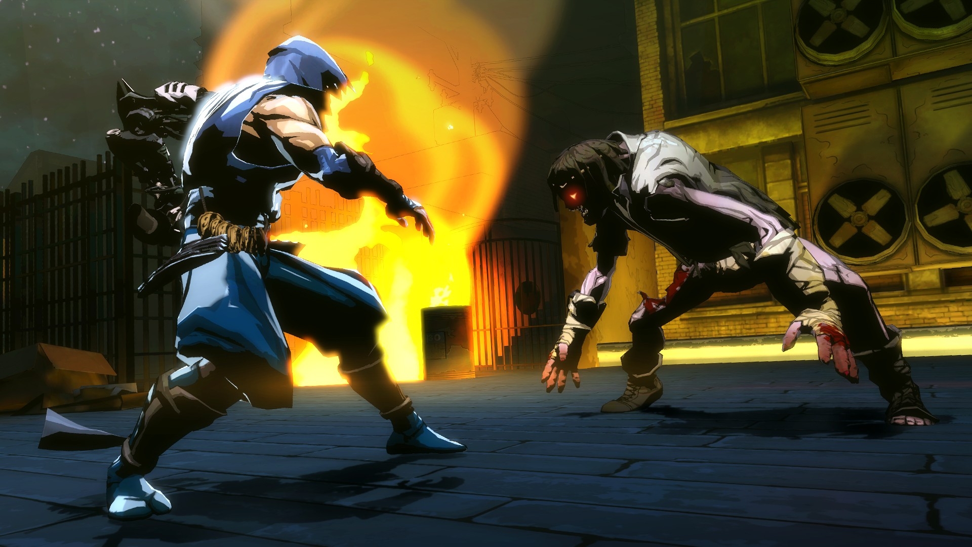 Скриншот из игры Yaiba: Ninja Gaiden Z под номером 5