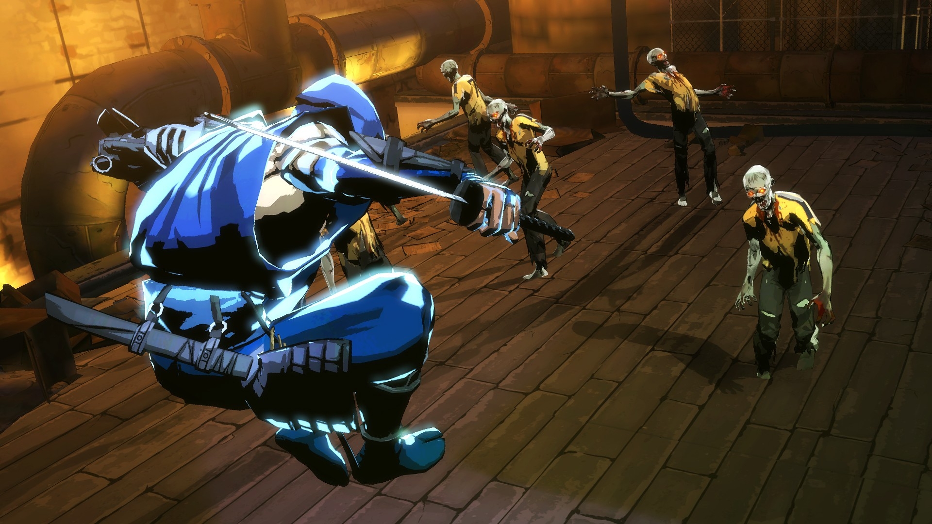 Скриншот из игры Yaiba: Ninja Gaiden Z под номером 8