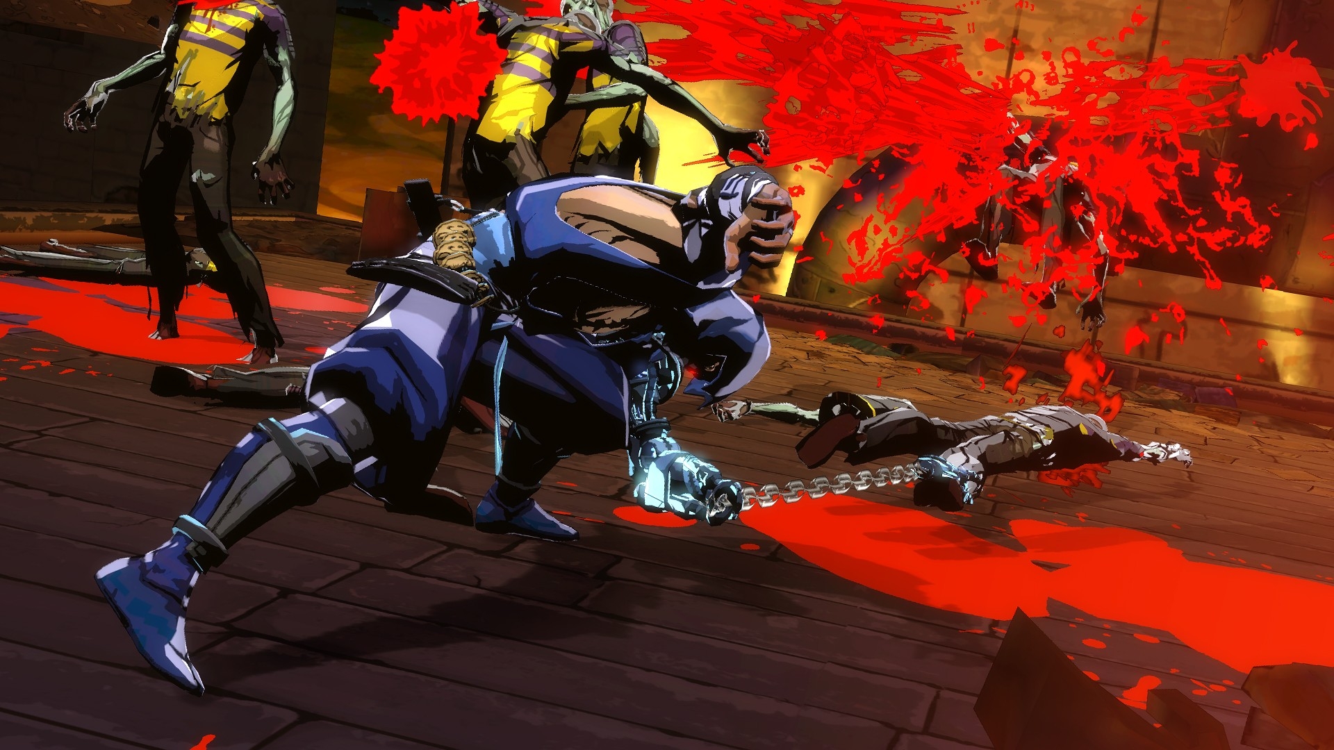 Скриншот из игры Yaiba: Ninja Gaiden Z под номером 9