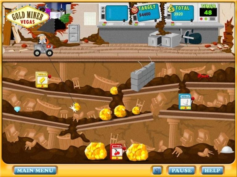 Скриншот из игры Gold Miner Vegas w/SE под номером 1