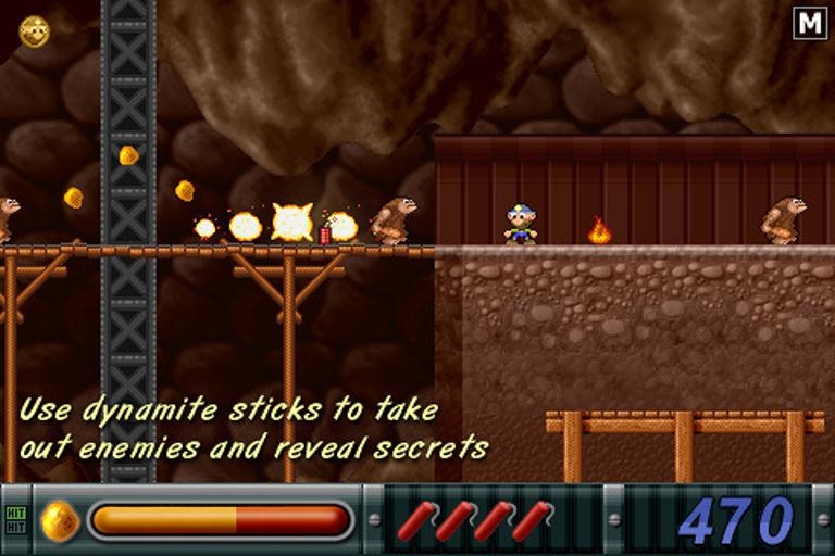 Скриншот из игры Gold Miner Joe под номером 1