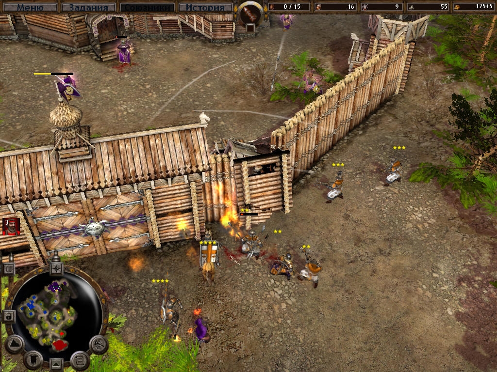 Скриншот из игры Golden Horde под номером 1