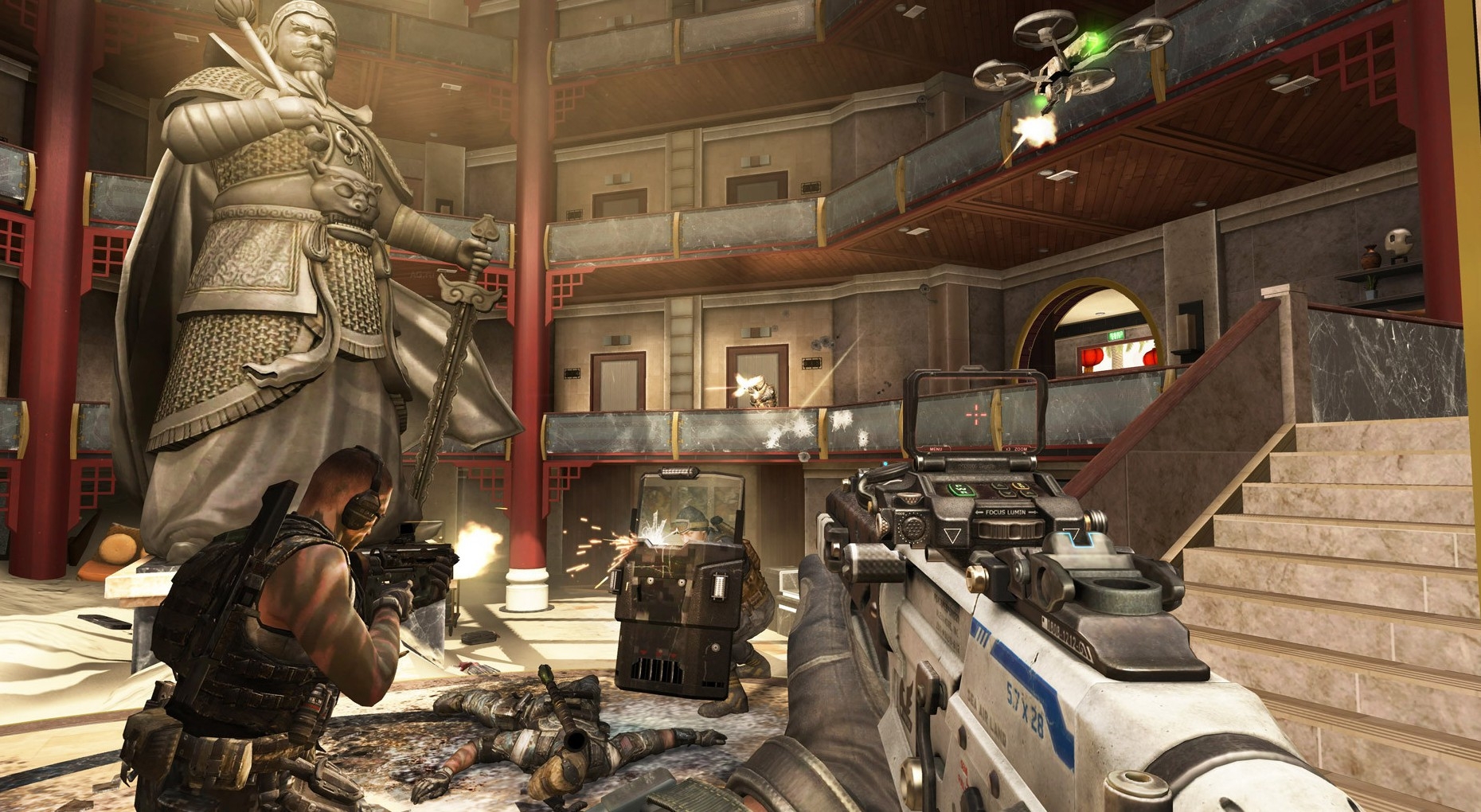 Скриншот из игры Call of Duty: Black Ops 2 - Revolution под номером 1