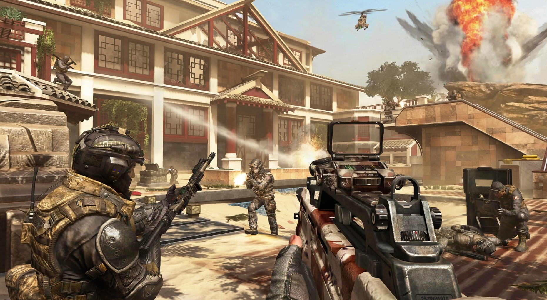 Скриншот из игры Call of Duty: Black Ops 2 - Revolution под номером 2
