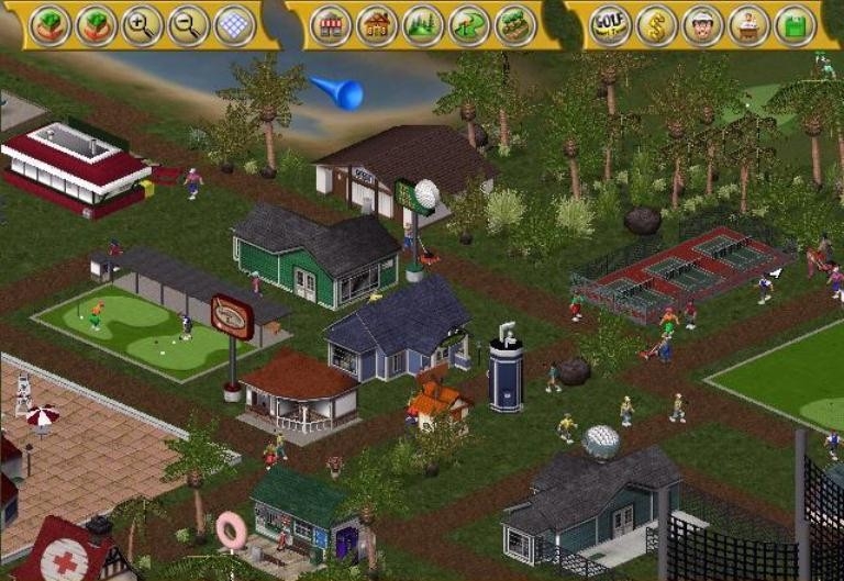 Скриншот из игры Golf Resort Tycoon под номером 1