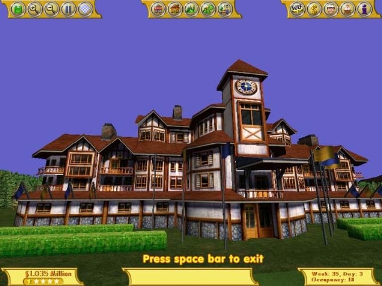 Скриншот из игры Golf Resort Tycoon под номером 2