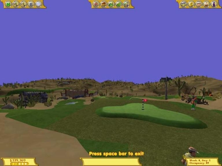 Скриншот из игры Golf Resort Tycoon под номером 3