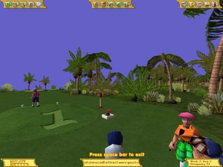 Скриншот из игры Golf Resort Tycoon под номером 6