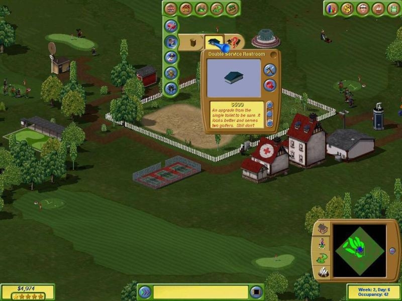 Скриншот из игры Golf Resort Tycoon 2 под номером 1