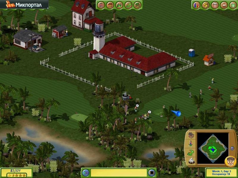 Скриншот из игры Golf Resort Tycoon 2 под номером 2