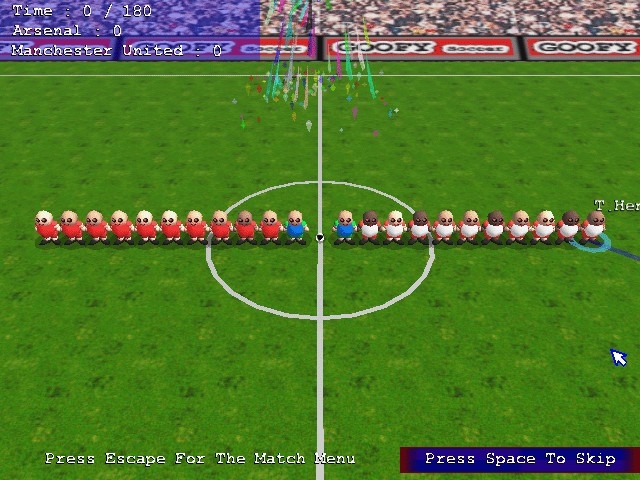 Скриншот из игры GOOFY Soccer под номером 7