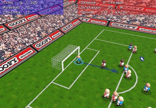 Скриншот из игры GOOFY Soccer под номером 8