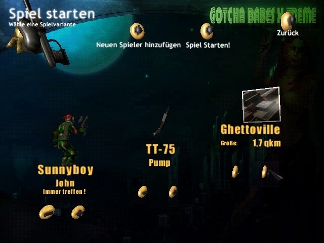 Скриншот из игры Gotcha Babes X-Treme под номером 22
