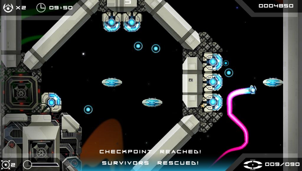 Скриншот из игры Velocity Ultra под номером 2