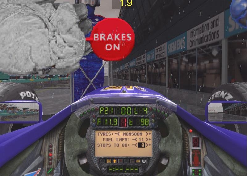 Скриншот из игры Grand Prix 3 2000 Season под номером 5
