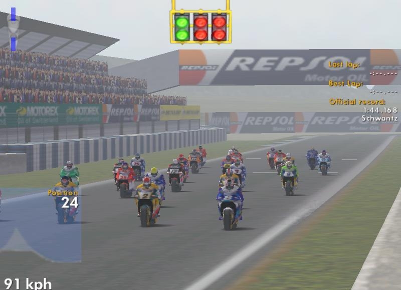 Скриншот из игры Grand Prix 500 под номером 3