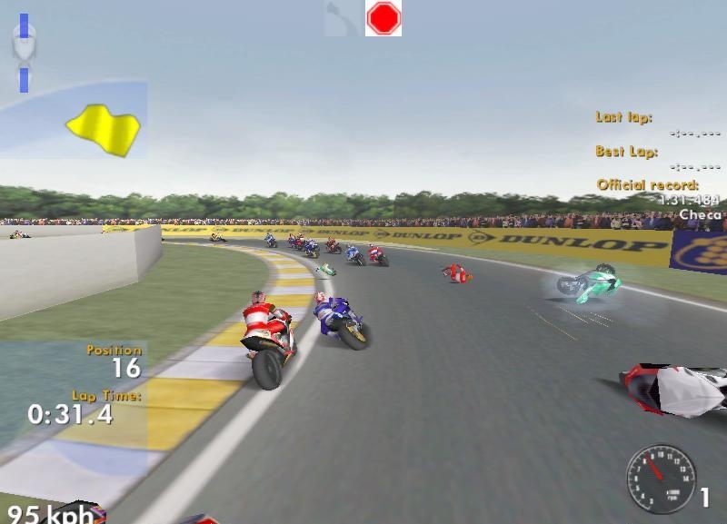 Скриншот из игры Grand Prix 500 под номером 5