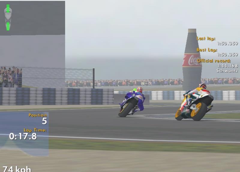 Скриншот из игры Grand Prix 500 под номером 6