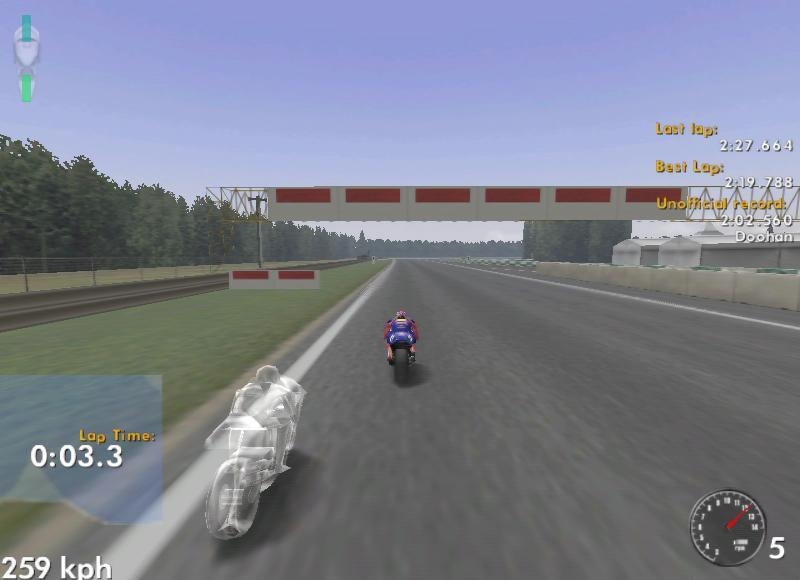 Скриншот из игры Grand Prix 500 под номером 7