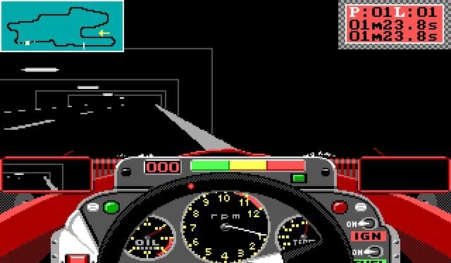 Скриншот из игры Grand Prix: World Circuit под номером 10