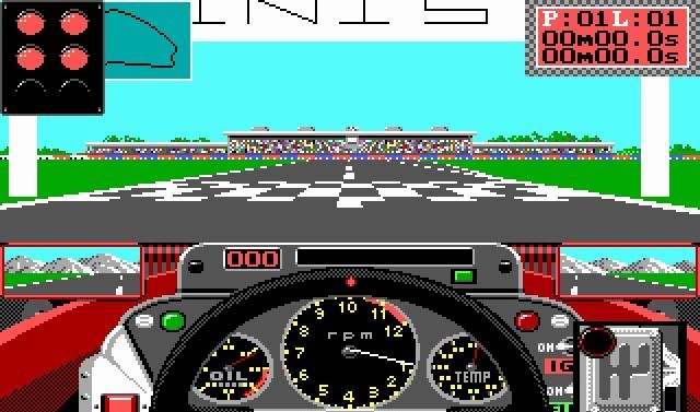 Скриншот из игры Grand Prix: World Circuit под номером 3