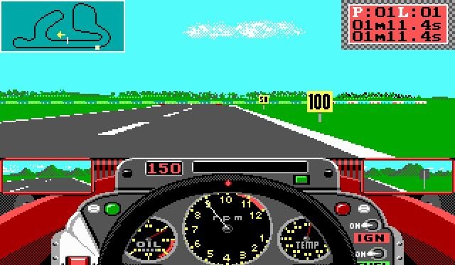 Скриншот из игры Grand Prix: World Circuit под номером 4