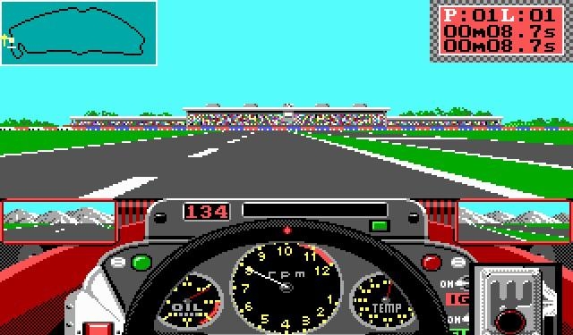 Скриншот из игры Grand Prix: World Circuit под номером 6