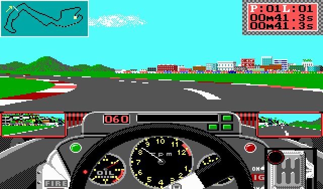 Скриншот из игры Grand Prix: World Circuit под номером 7