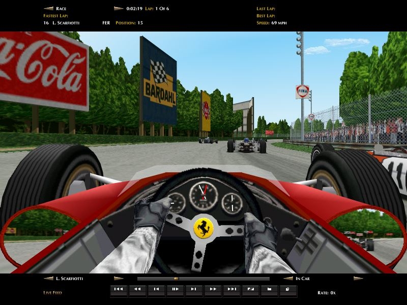 Скриншот из игры Grand Prix Legends под номером 1