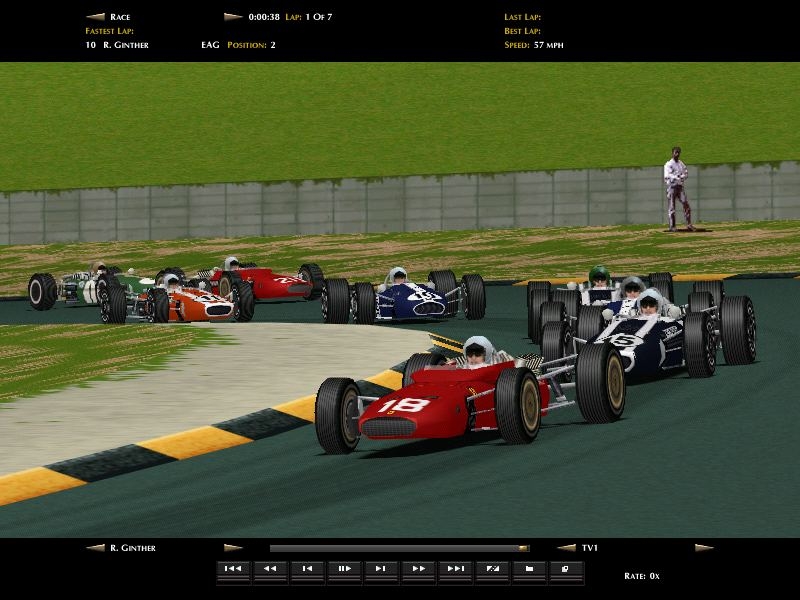 Скриншот из игры Grand Prix Legends под номером 3