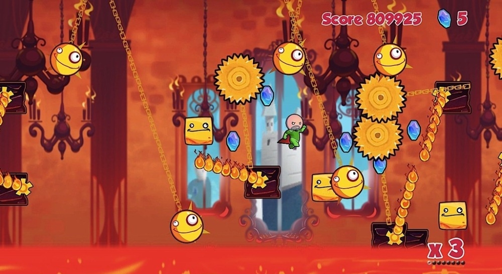 Скриншот из игры Cloudberry Kingdom под номером 2