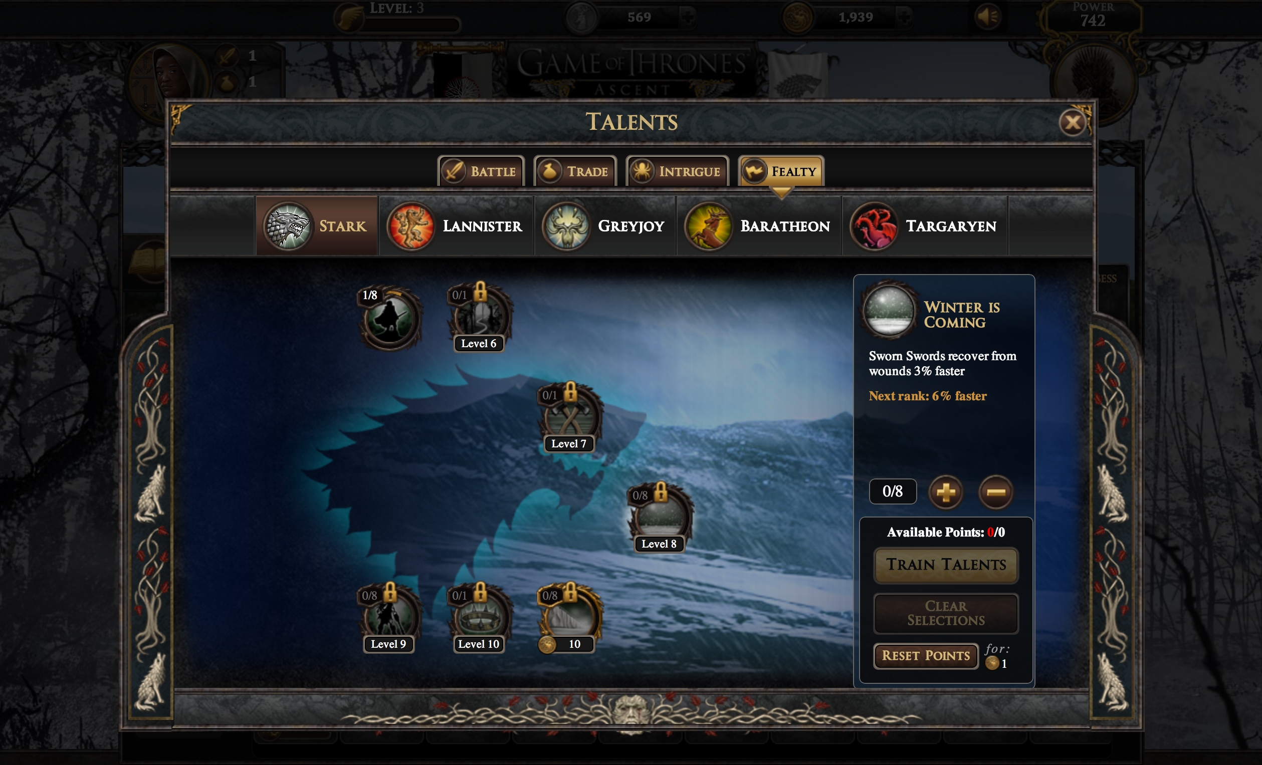Скриншот из игры Game of Thrones: Ascent под номером 18