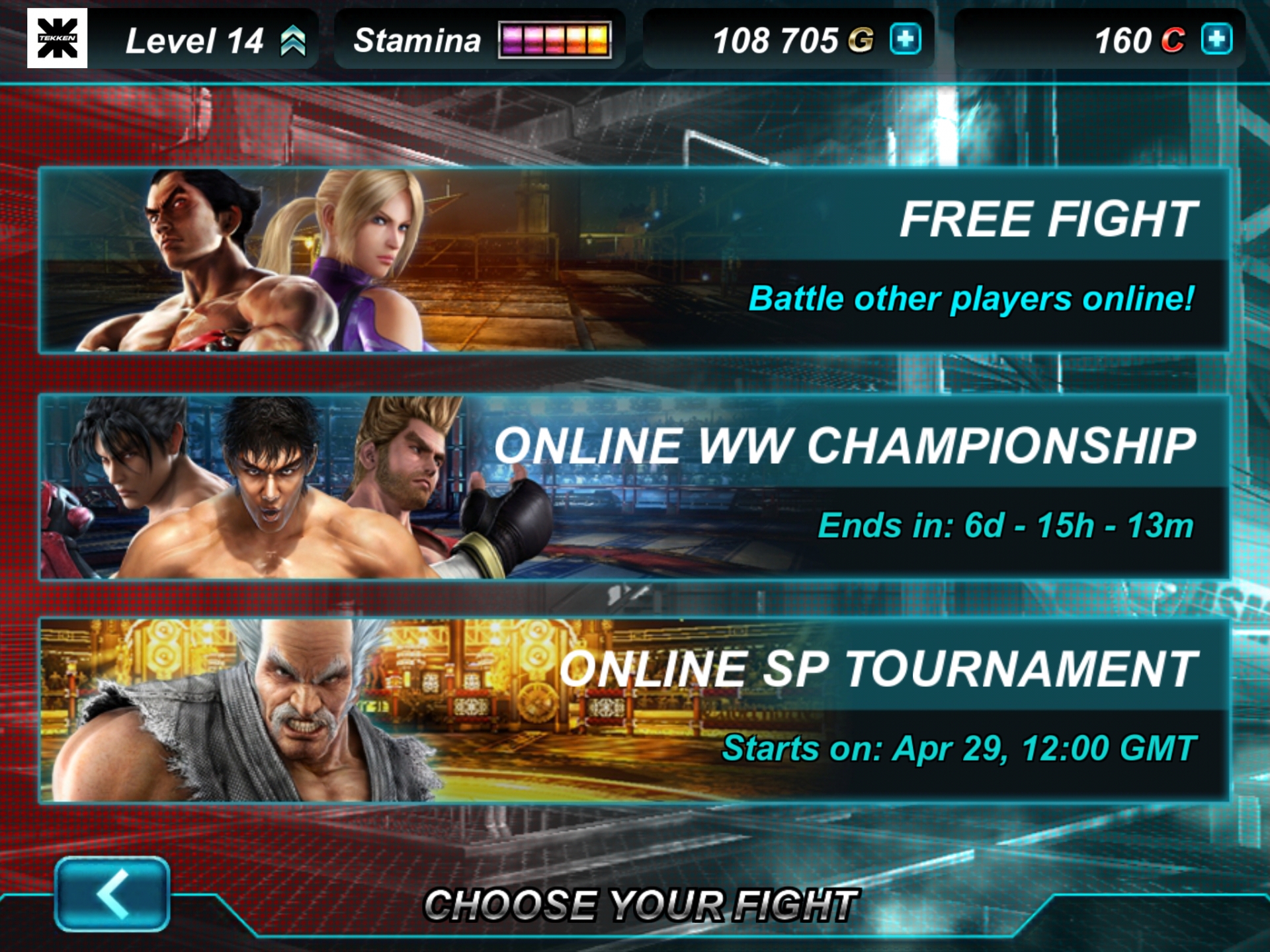 Скриншот из игры Tekken Card Tournament под номером 12