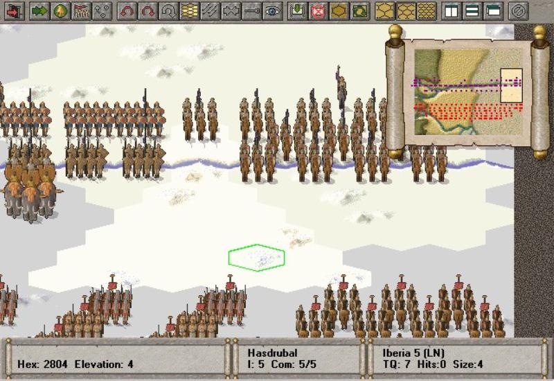 Скриншот из игры Great Battles of Hannibal, The под номером 6