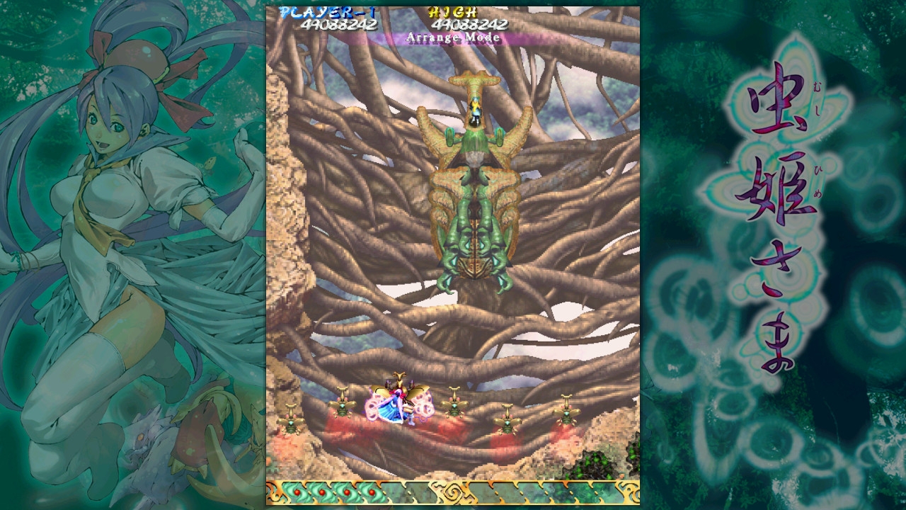 Скриншот из игры Mushihimesama BUG PANIC под номером 12