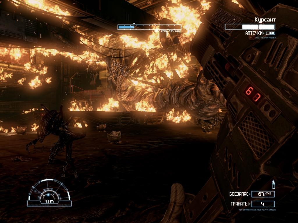 Скриншот из игры Aliens vs. Predator (2010) под номером 10
