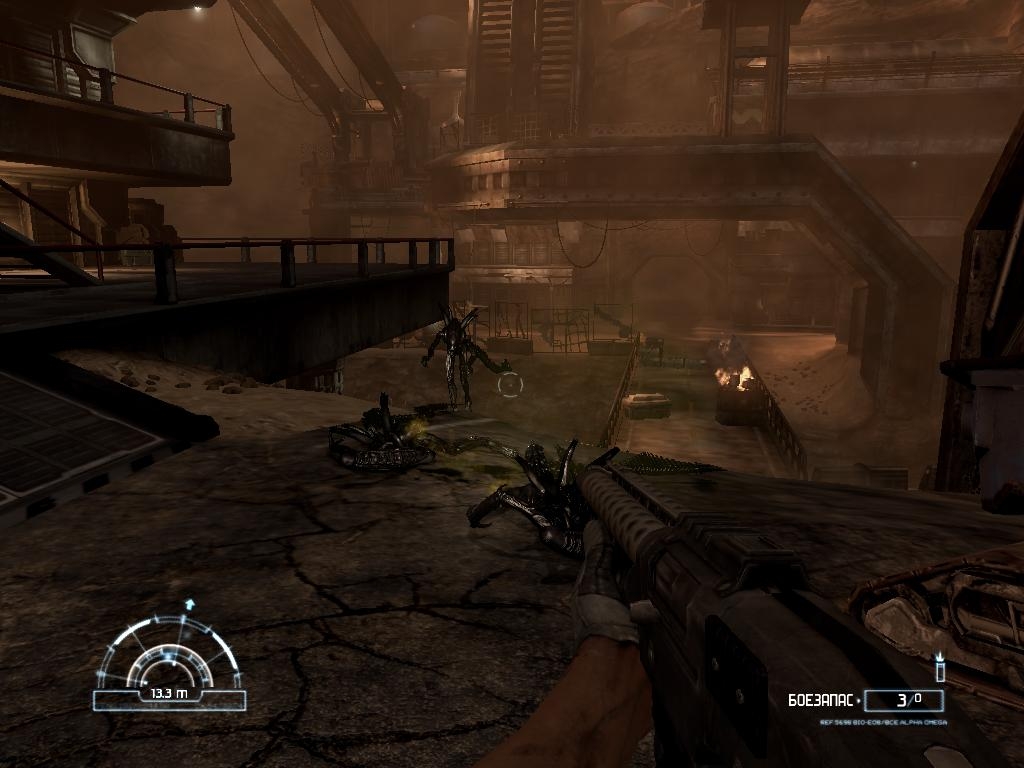 Скриншот из игры Aliens vs. Predator (2010) под номером 9