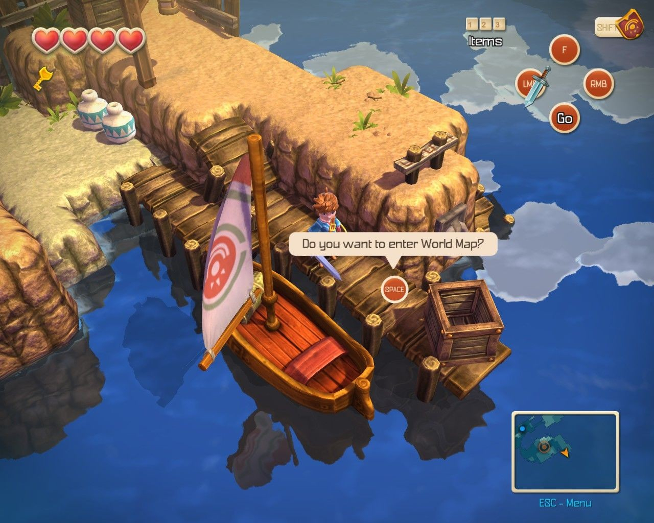 Скриншот из игры Oceanhorn: Monster of Uncharted Seas под номером 7
