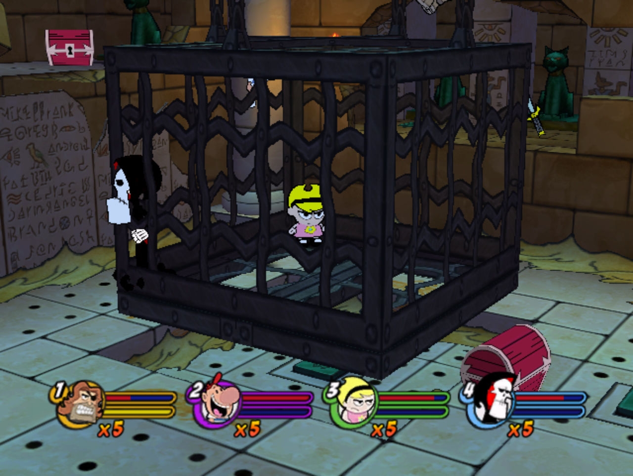 Billy and mandy christmas game