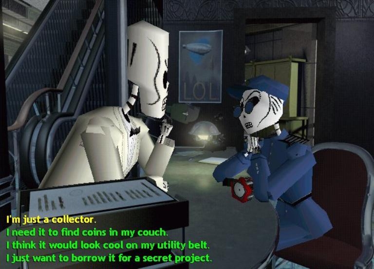 Скриншот из игры Grim Fandango под номером 15