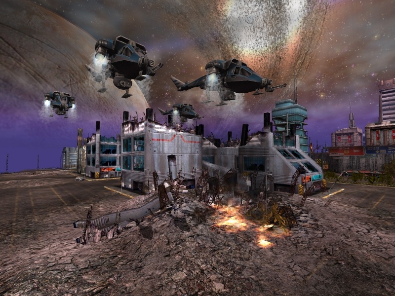 Скриншот из игры Ground Control II: Operation Exodus под номером 24